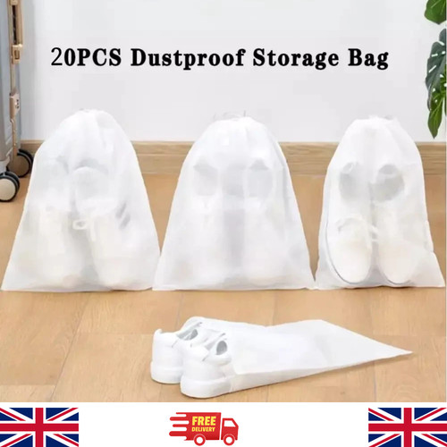 20x drawstring shoes - drawstring, bags