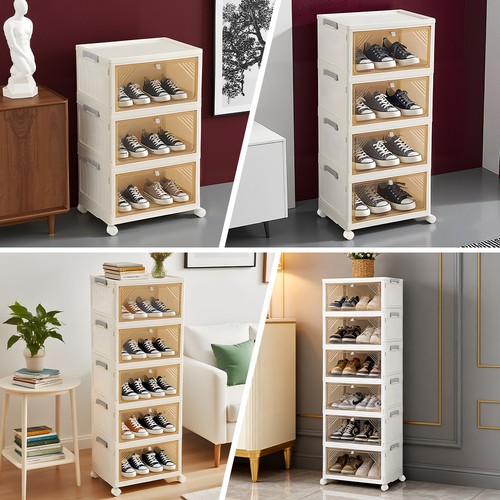 Tier mobile shoe - shoe, rack