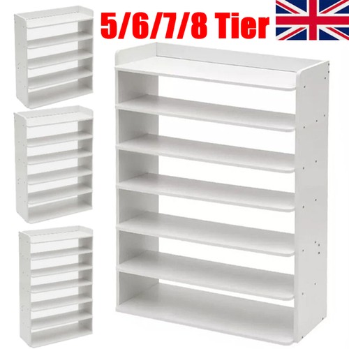 Tier white wooden - 5-8,