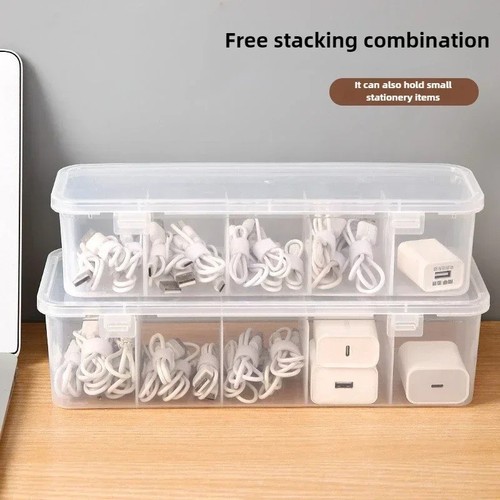 Transparent cable organizer - cable,