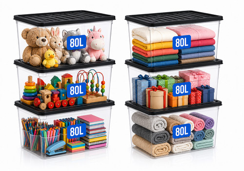 80l plastic storage - 80l,