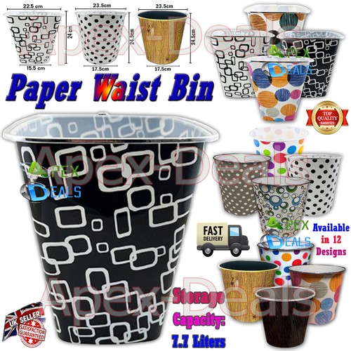 Round square paper waste - square,