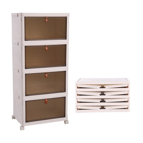 Tier plastic storage - 3/4,