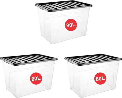 80l clear plastic - x,