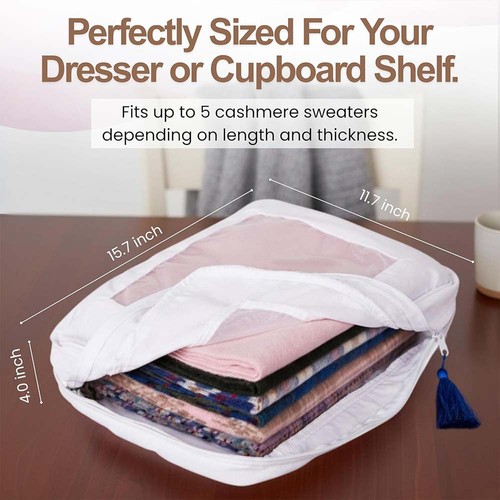 Fabric clothing storage pouch - clothing,