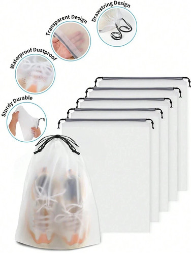 10pcs drawstring shoes bags - 10pcs,