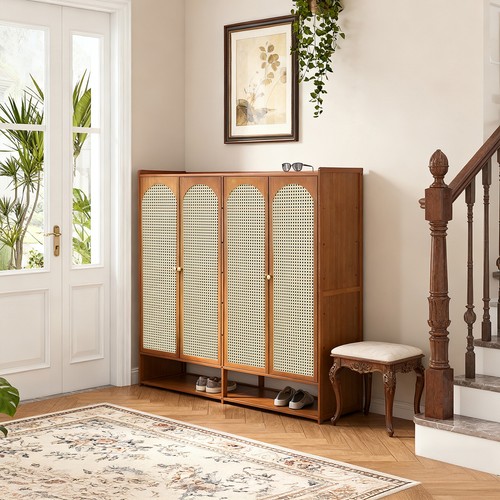 Large wooden shoe storage - shoe,