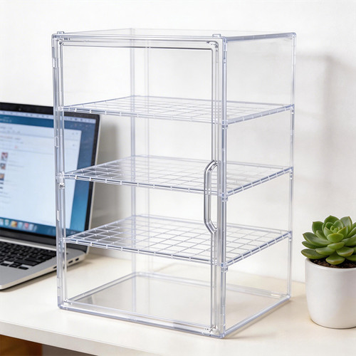 Tier clear acrylic - 4-tier, figure