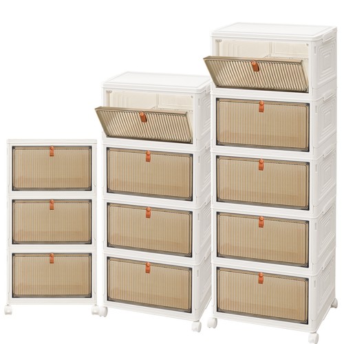 Stackable storage cabinet - stackable,
