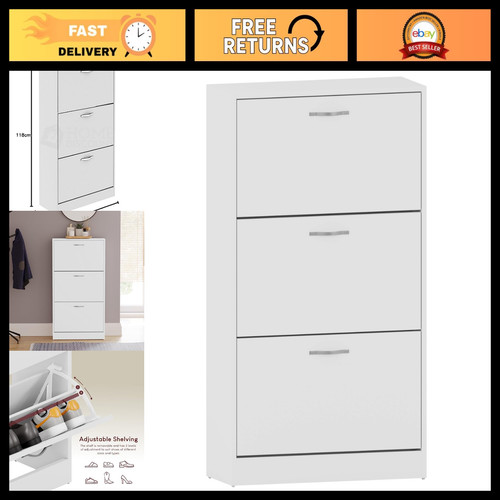 Shoe storage cabinet with - storage,