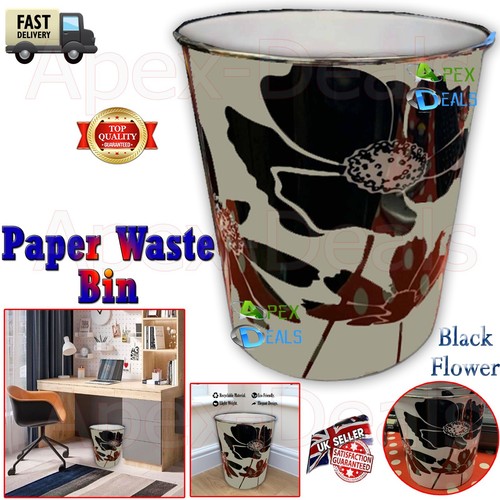Paper waste dust bin basket - paper,