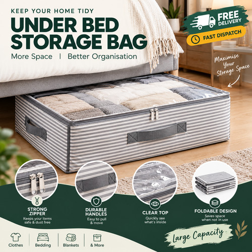 Large capacity under bed - capacity,